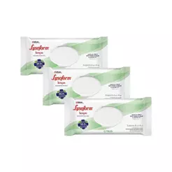 Kit 3 Lenços Umedecidos Desinfetante Lysoform Citrus 36un