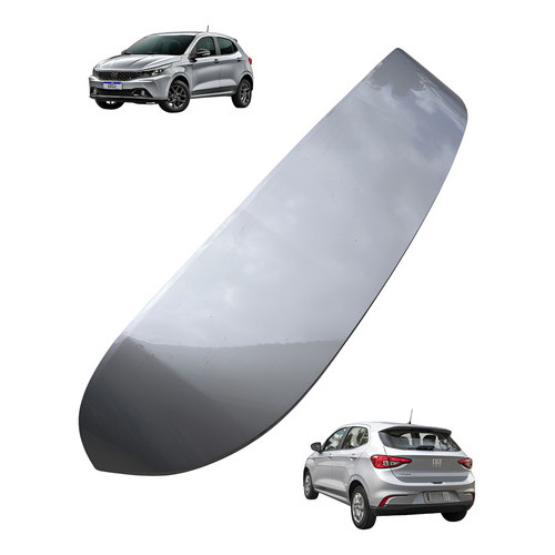 Aerofolio Fiat Argo 2017 2023 100255085 Esguicho Cinza SEMI-NOVA