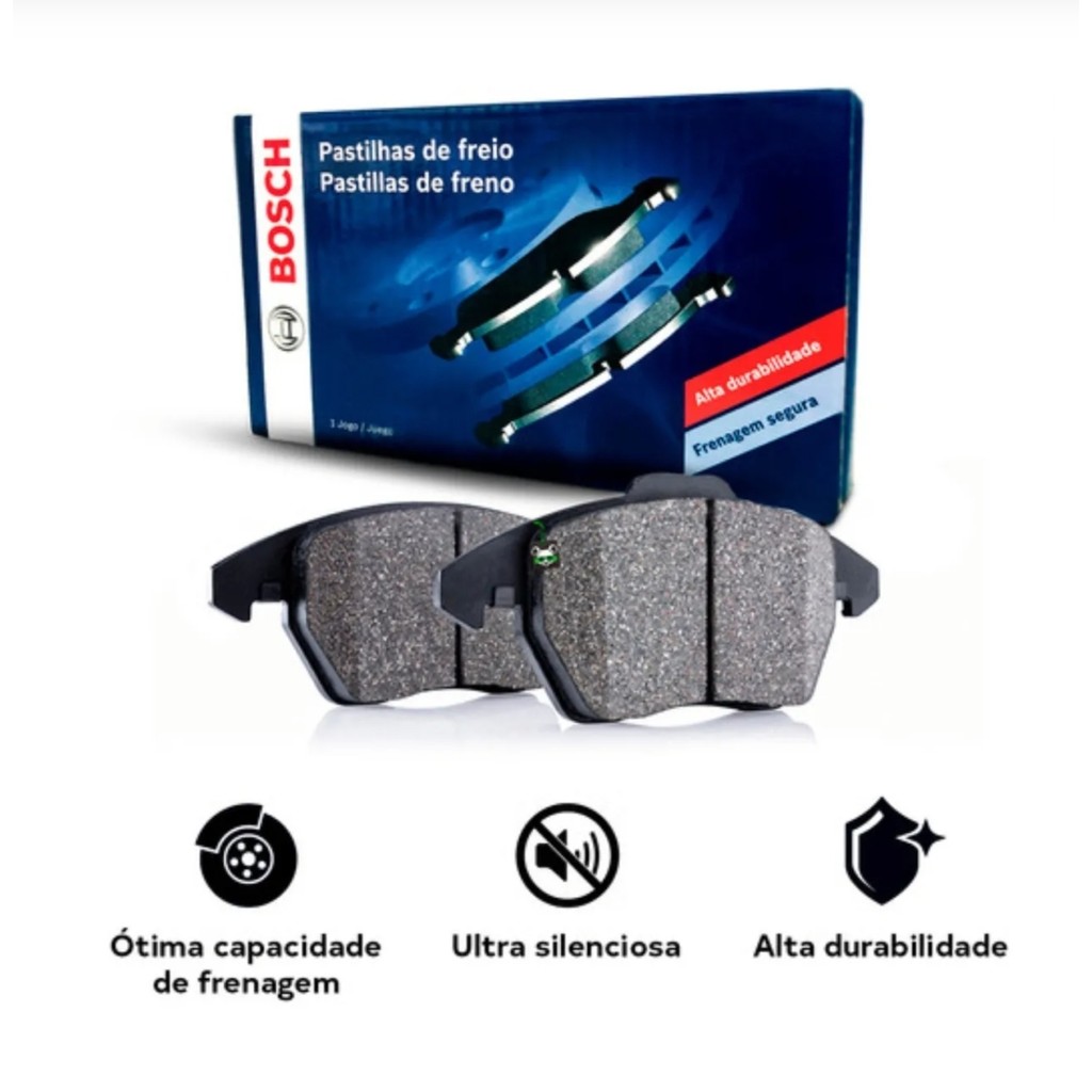 Pastilha de freio Traseiro Bosh Honda fit 2014Pastilha de freio Traseiro Bosh Honda fit 2014