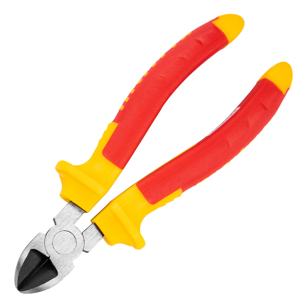 ALICATE CORTE DIAGONAL, CROMO VANADIO, CABO ISOLADO ATE 1000V, VDE, 6POL.-160MM, 1PC // MTX