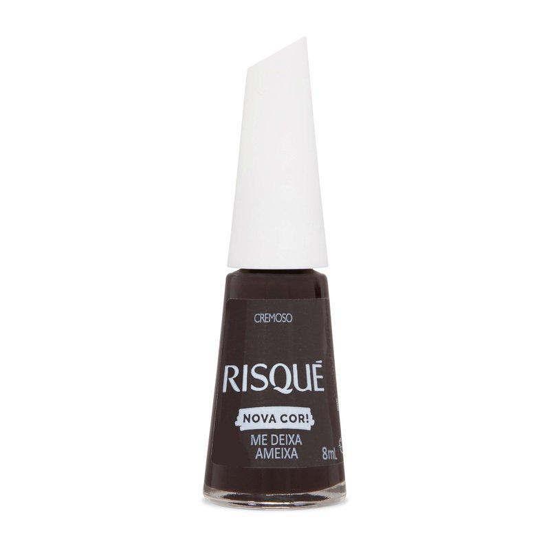 Esmalte Cremoso Risqué Nova Cor! Me Deixa Ameixa 8ml em Oferta na Shopee