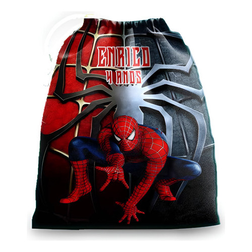 10 Sacolinhas Personalizadas Homem Aranha 30 cm x 20 cm lembrancinhas festa aniversario 