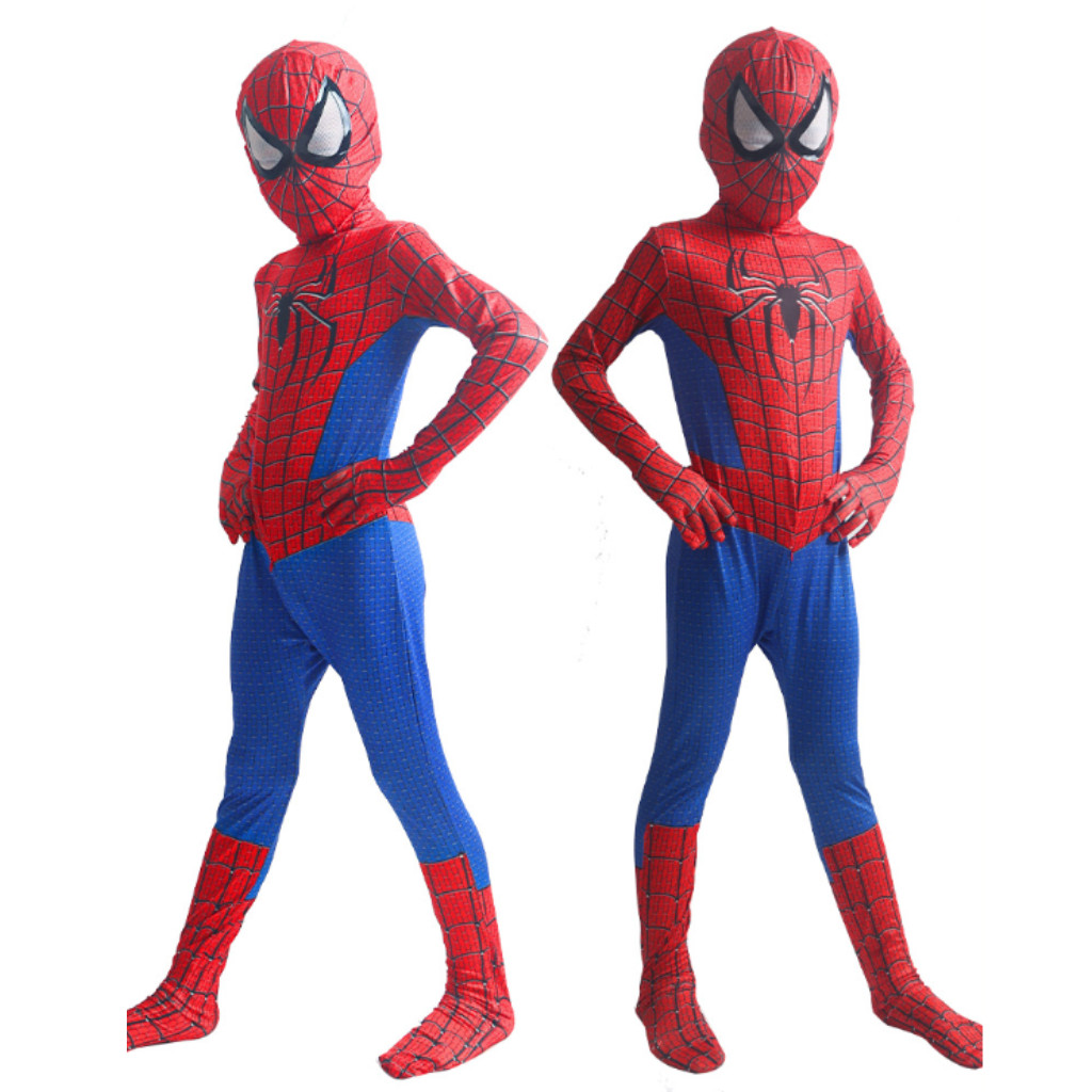 Fantasia Infantil Homem Aranha O Espetacular Super- Herói Menino Alta Qualidade em Oferta na Shopee