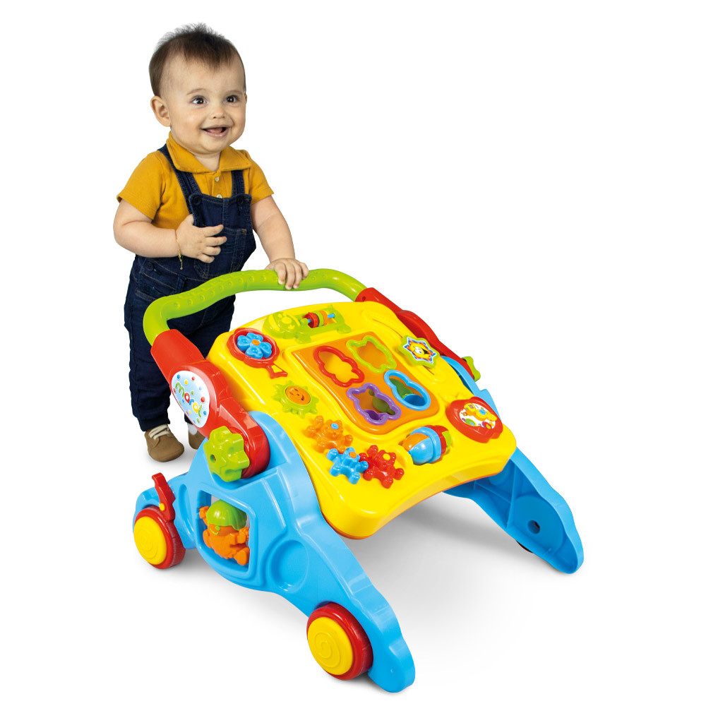 Andador Infantil 4 Em 1 Para Bebê Educativo 3001 Maral