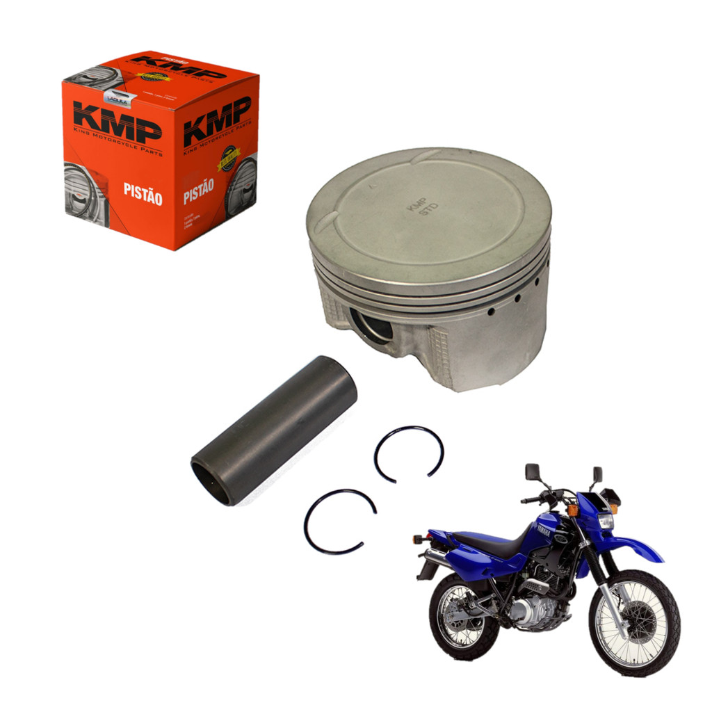 Pistão Xt 600e Std 0.25 0.50 1.00 Kmp em Oferta na Shopee