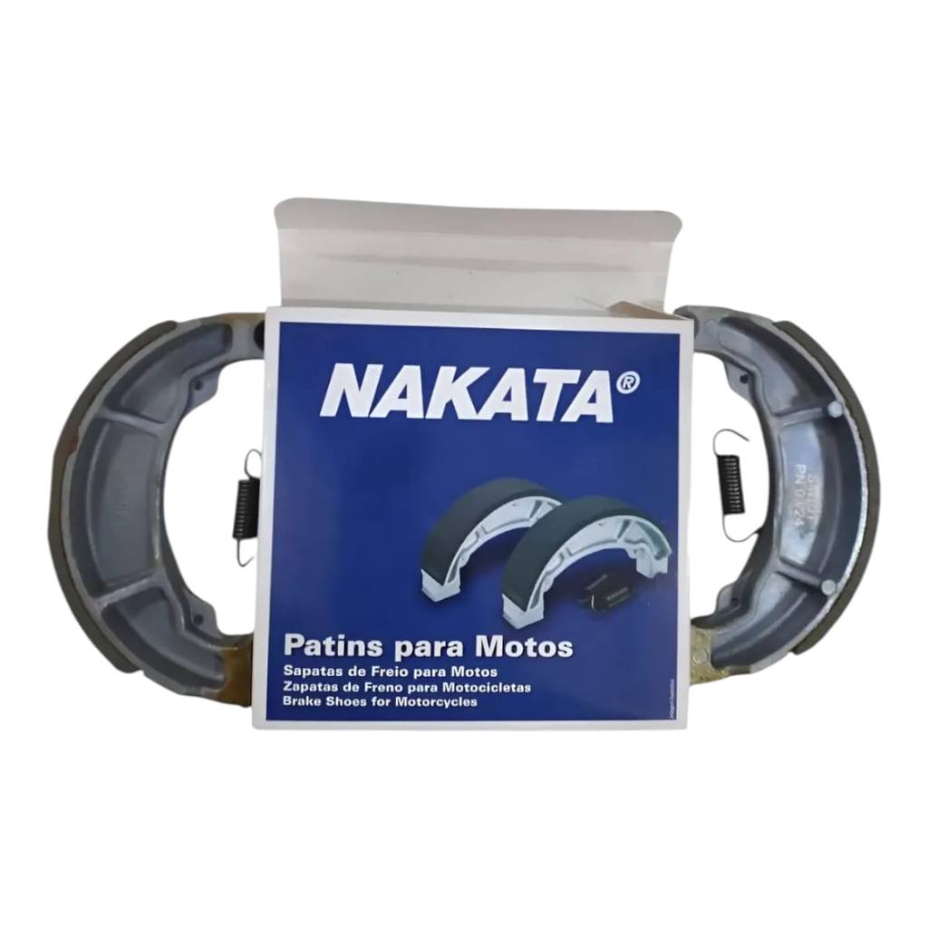 Lona Patim Freio NAKATA Crypton Ybr Xtz Factor Fazer Crosser