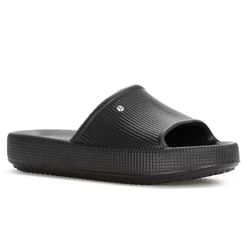 Chinelo Dijean Slide 288 Pingente de Luz Preto - Feminino