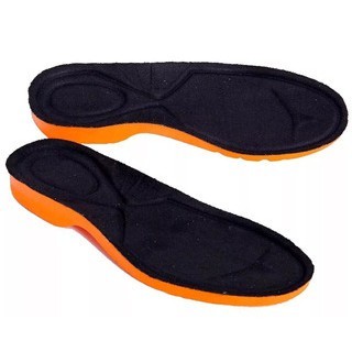 Palmilha Premium Esporão Ortopédica Anatômica Gel Pu Anti impacto Unissex Preta