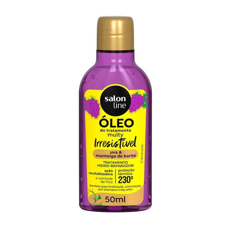 Óleo de Tratamento Capilar Salon Line Cachos dos Sonhos Multy Irresistível Uva e Manteiga de Karité 50ml