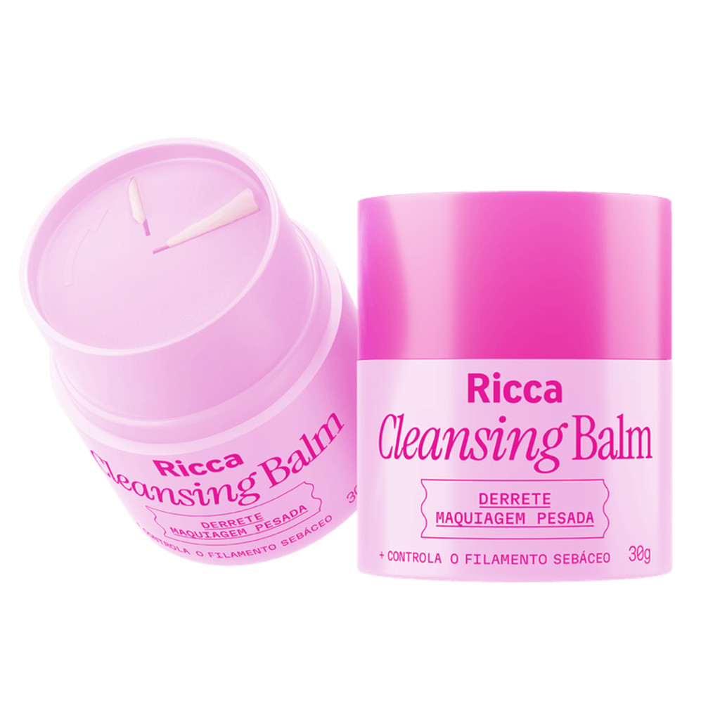 Cleansing Balm Ricca - Bálsamo De Limpeza Facial Ricca em Oferta na Shopee