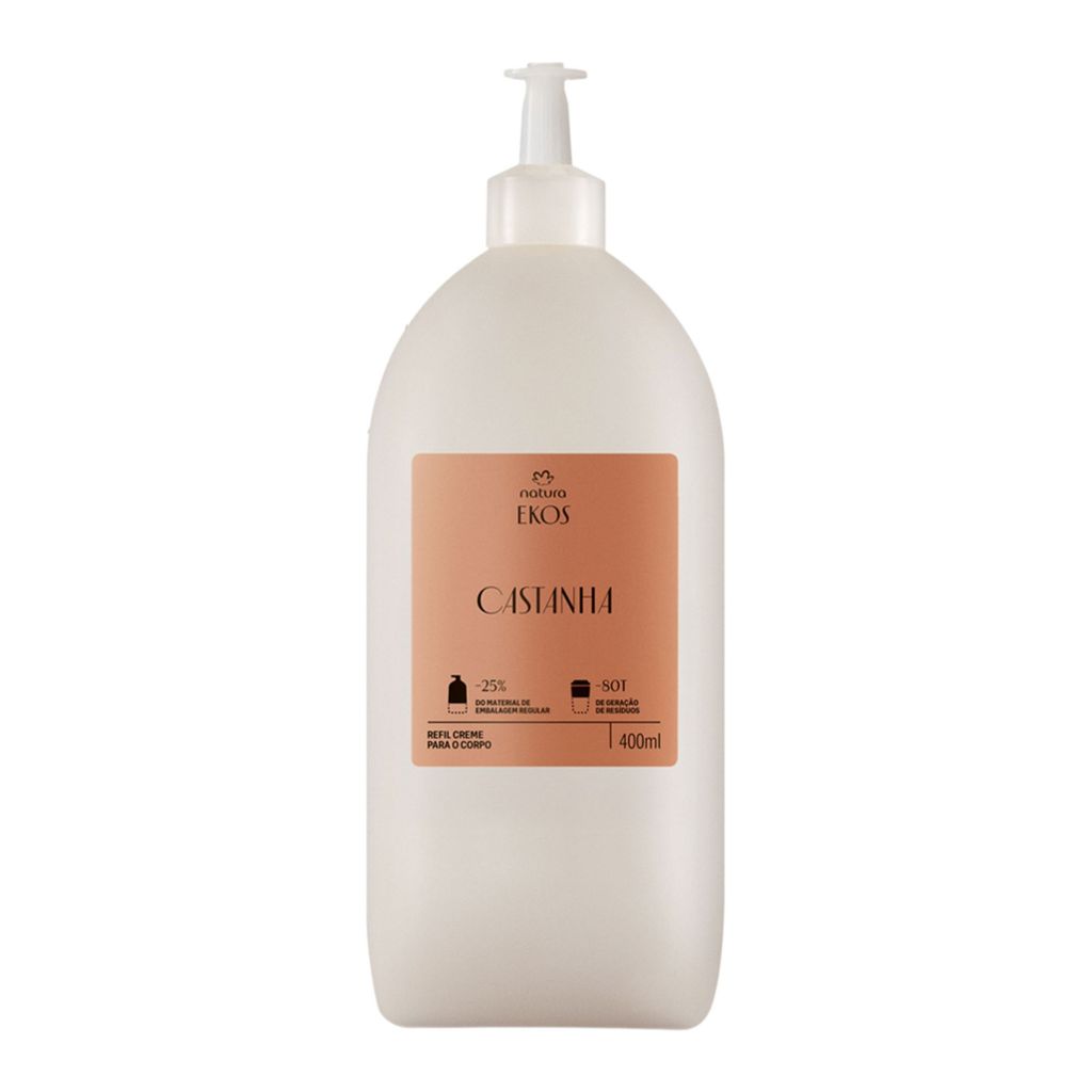 Natura Ekos Castanha Hidratante Corporal 400ml - Refil em Oferta na Shopee
