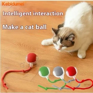 Oferta especial Bola De Brinquedo Elétrico, Interativa Para Gatos Com Sensor de Movimento Treinamento de gatos auto-move em Oferta na Shopee