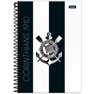 Caderno 1/4 Pequeno 14x20cm Espiral 80 Folhas Corinthians 1910 Foroni em Oferta na Shopee