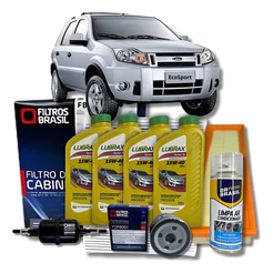 Kit Revisão Ford Ecosport 1.6 06/ Lubrax O Melhor Oleo