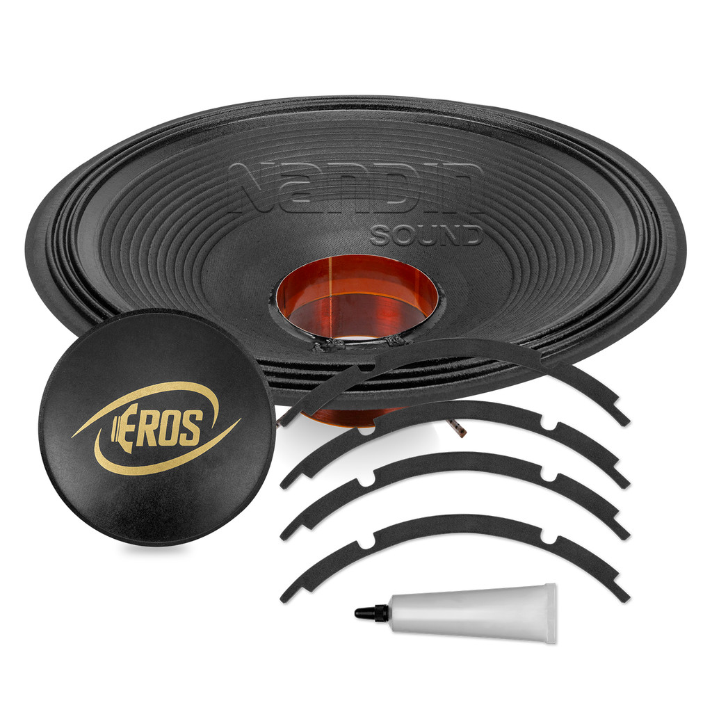 KIT REPARO ALTO FALANTE EROS 818 SDS 18 POLEGADAS ORIGINAL