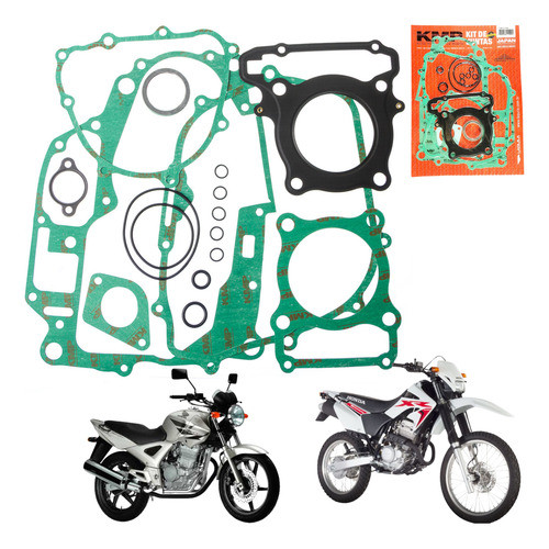 Jogo Juntas Completo Cbx 250 Twister 2005 2006 2007 2008 Kmp