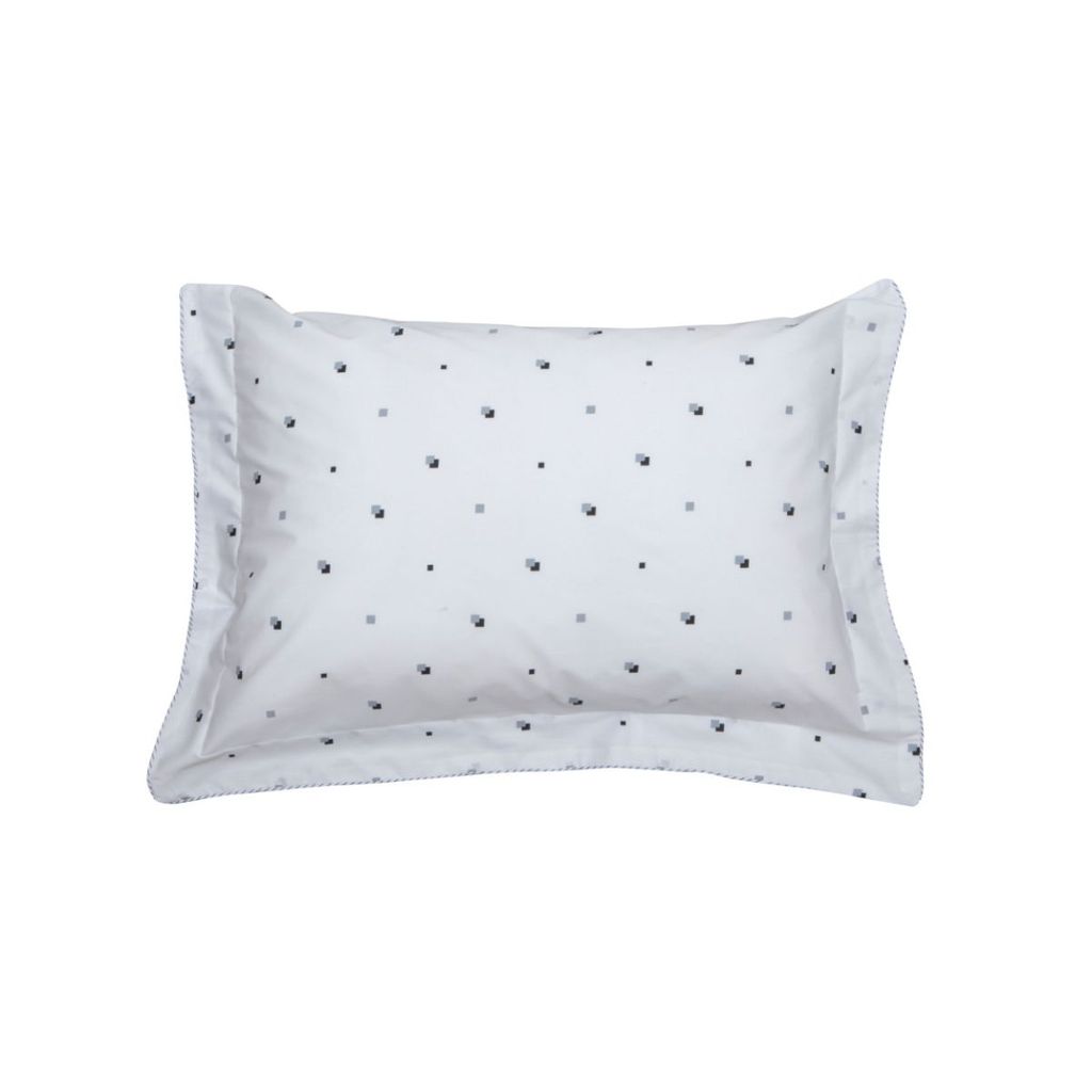 Kit 02 Fronhas 200 Fios 50x70cm Vintage Cubes em Oferta na Shopee