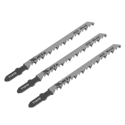 LAMINA PARA SERRA TICO-TICO, ACO CARBONO, ENCAIXE BOSCH, T101D, 75 X 4MM, 3PCS // MTX