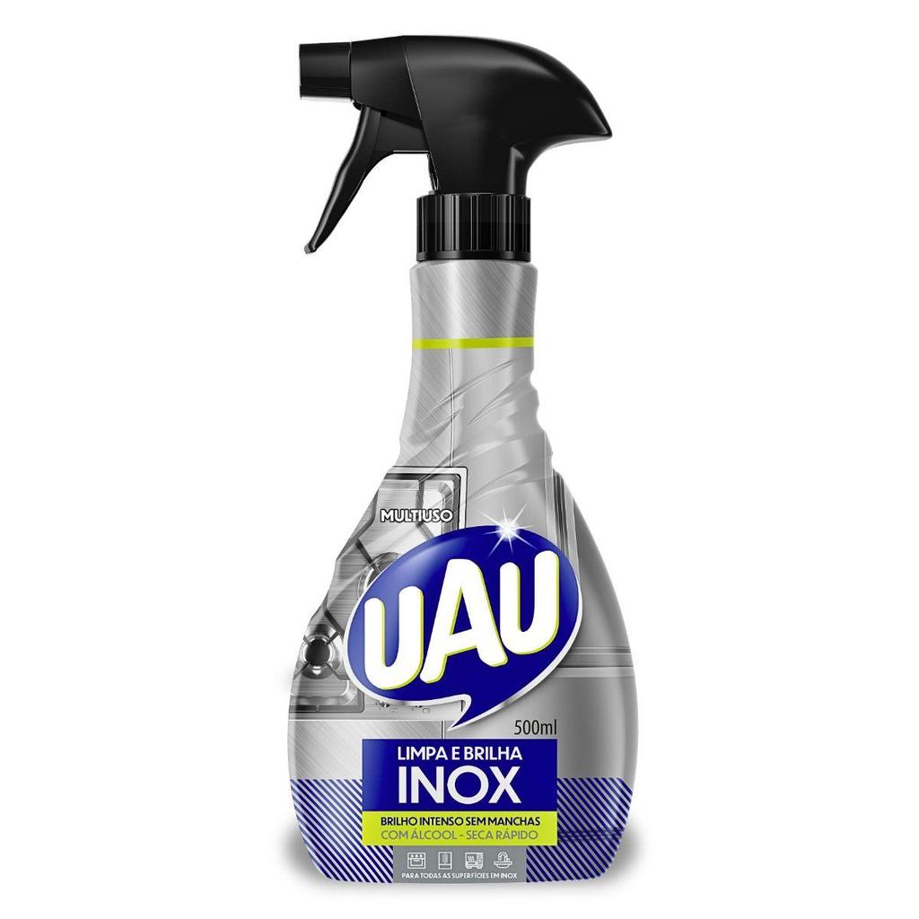 Multiuso 500ML Limpa e Brilha Inox Uau Gatilho em Oferta na Shopee