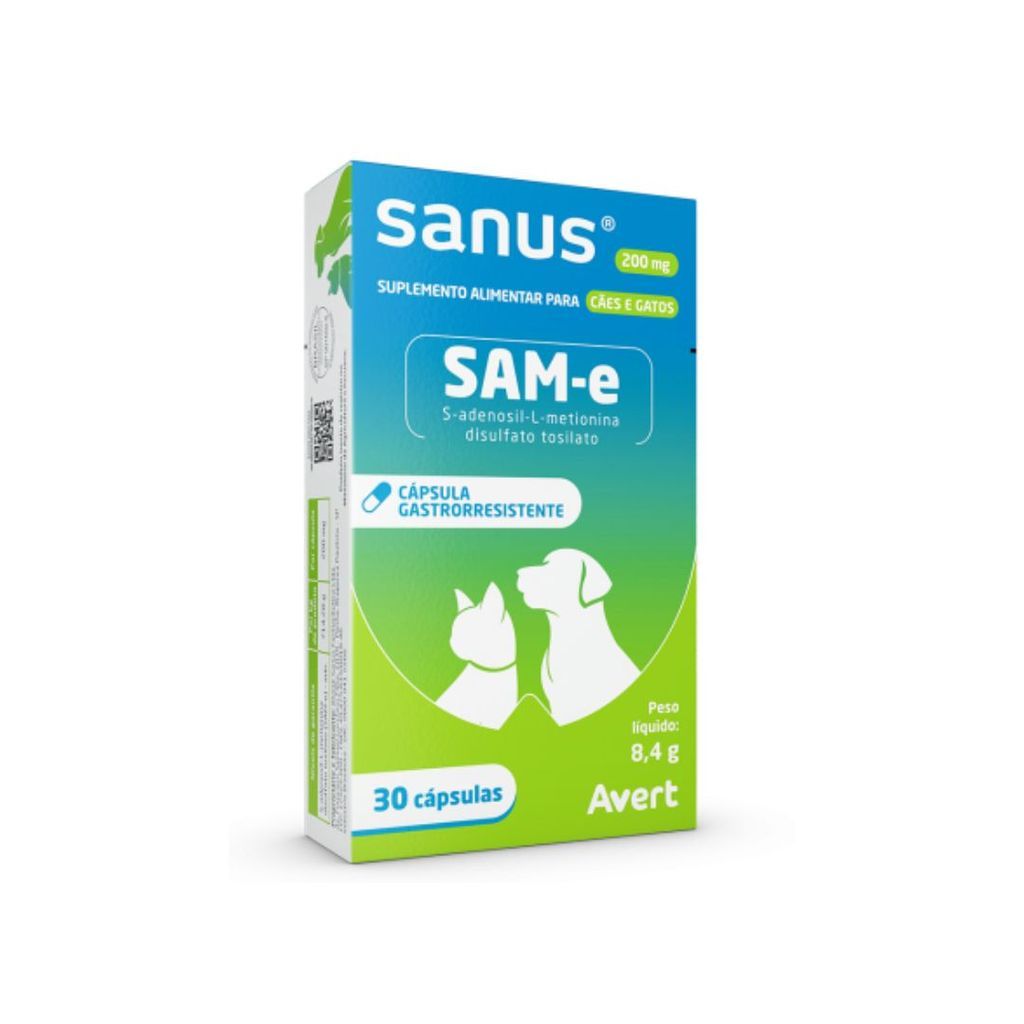 Sanus 200mg 30 capsulas Same em Oferta na Shopee