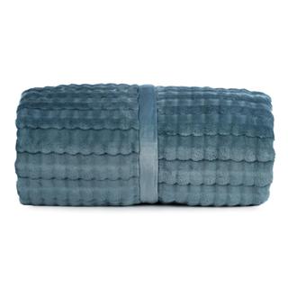 Cobertor King Desert  Altenburg Azul Balneário em Oferta na Shopee