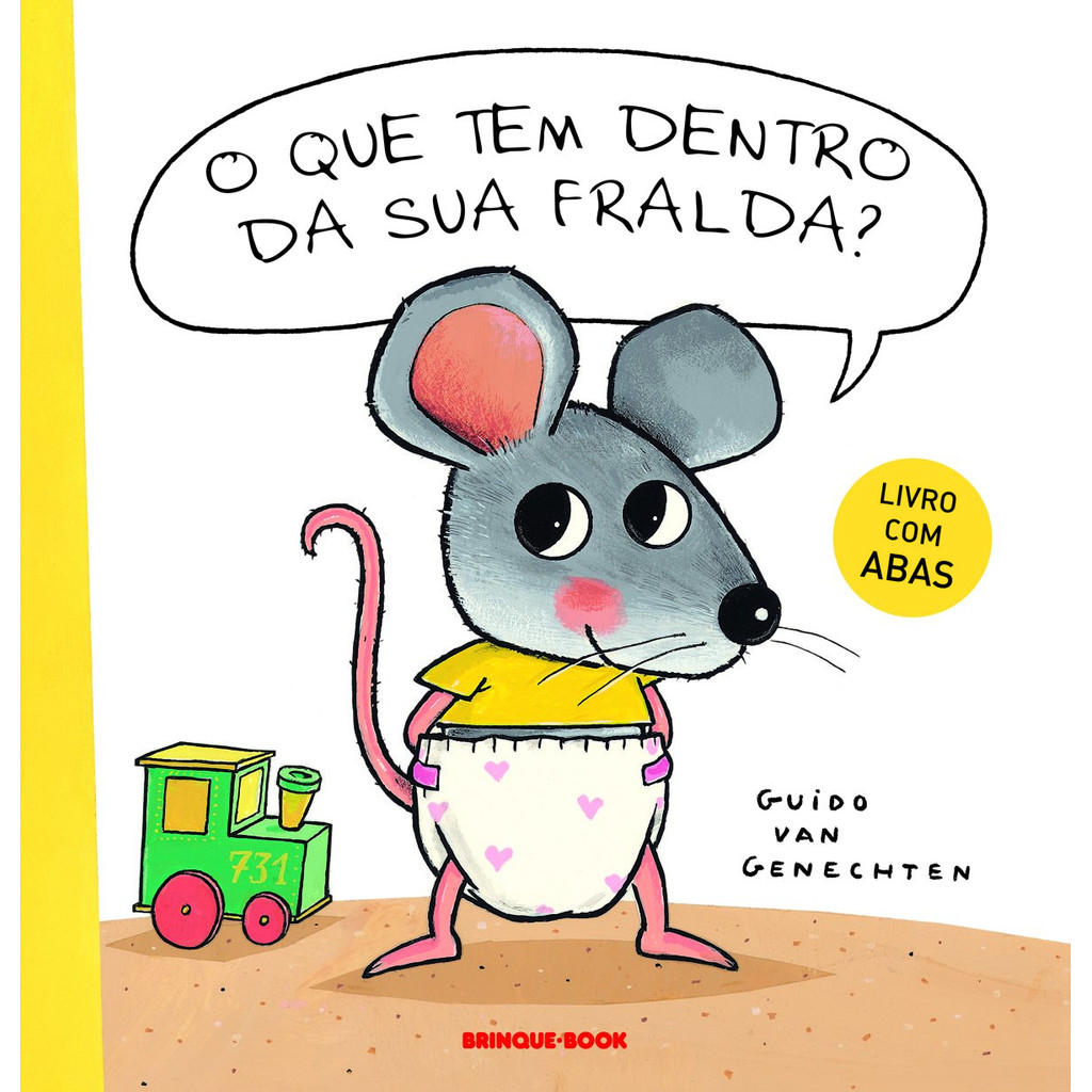 Livro O que tem dentro da sua fralda? - Livros Leitura Sorocaba - Livros Sorocaba