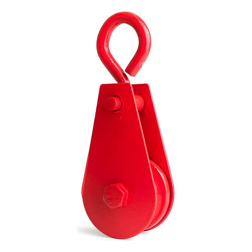 1 Moitão Roldana Aço Para Elevação Carga 100kg Reforçado em Oferta na Shopee