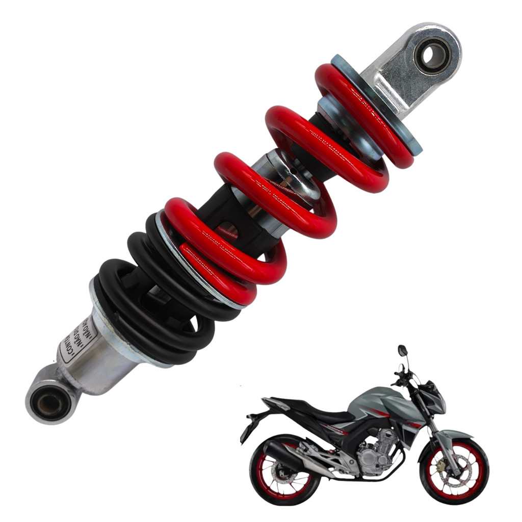 Amortecedor Traseiro Pro-link Honda Cb Twister 250f 2016 Em Diante (Molas Vermel