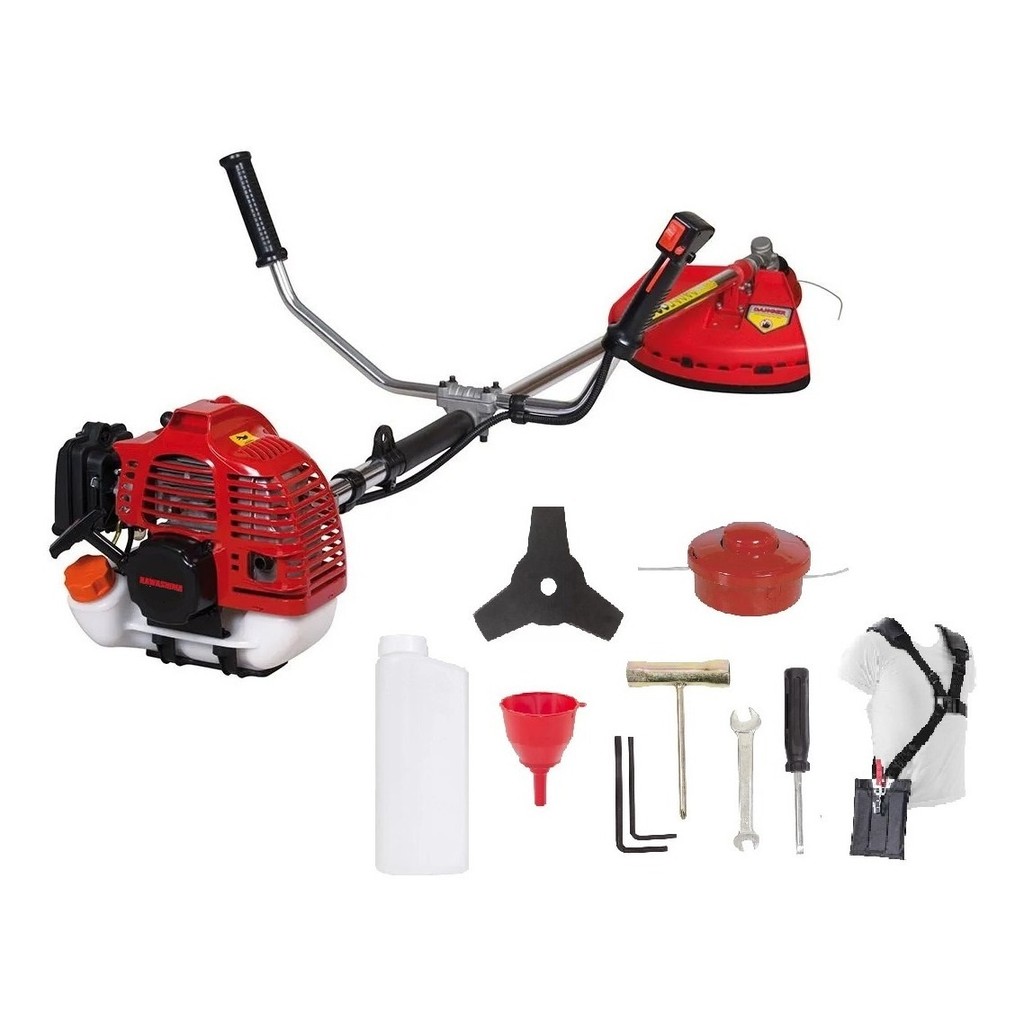 Roçadeira Lateral à Gasolina 2 Tempos 1.7HP 42,7cc KW43-L Kawashima em Oferta na Shopee