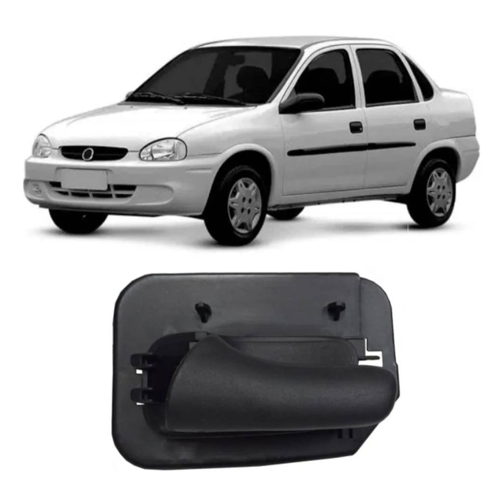 Maçaneta  Interna  Traseira Esquerda Corsa 94 a 2002  e Corsa Classic Todos  Cor Preta