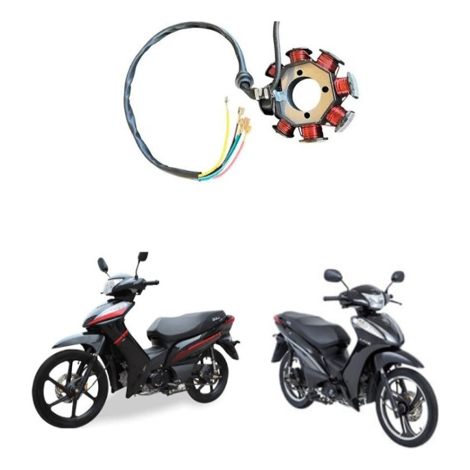Estator De Bobinas Bull Now / Bull Liv 125 Cc