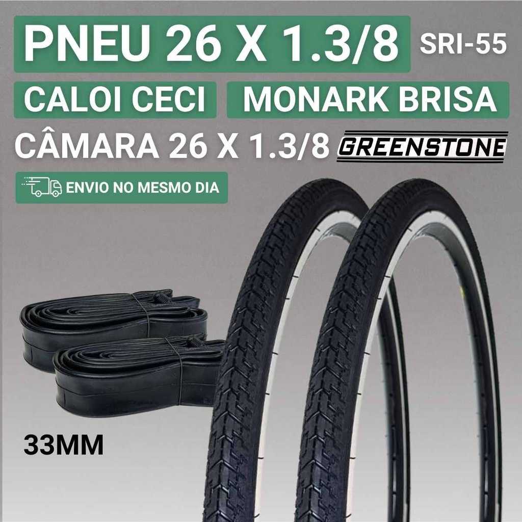 Pneu Aro 26 x 1 3/8 Pneu Aro 26 Bicicleta Pneu Caloi Ceci Pneu Monark Brisa Pneu Fino Aro 26 1.3/8