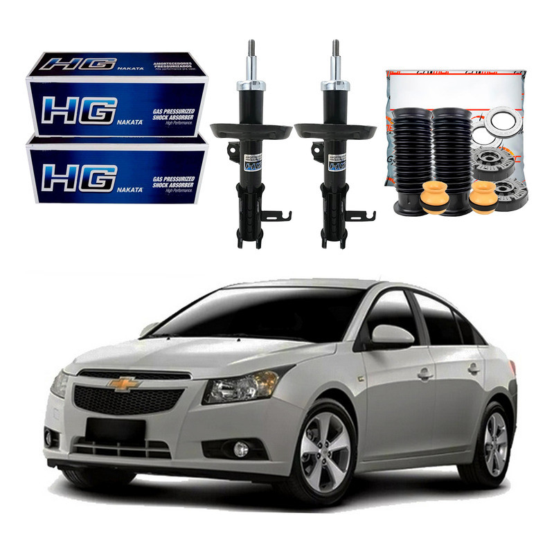 Kit Amortecedor Dianteiro. Cruze Sedan 1.8 2012 A 2016