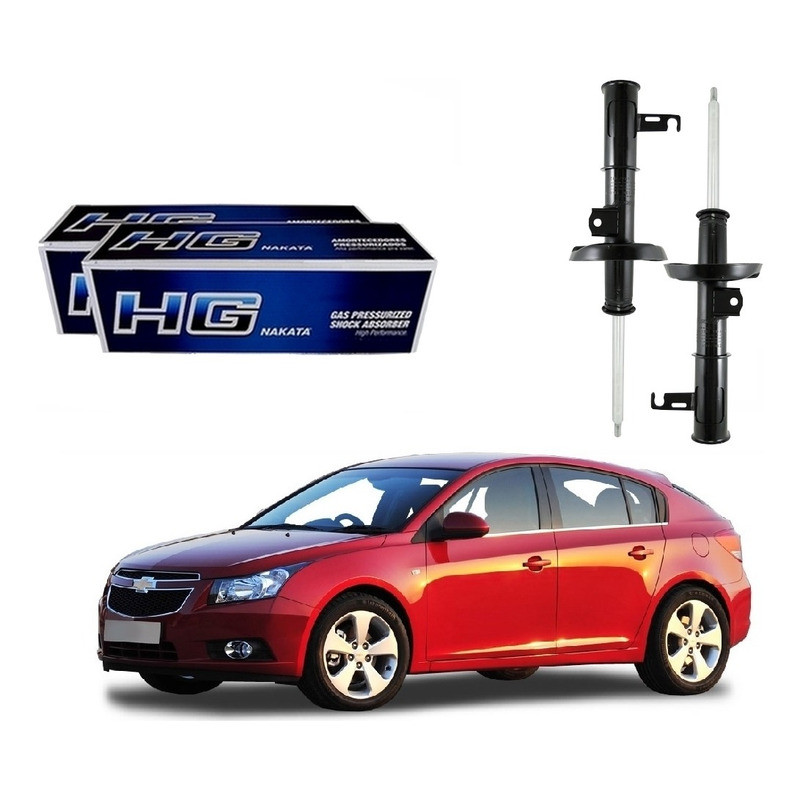 Par Amortecedor Dianteiro, Cruze 1.8 2012 A 2016