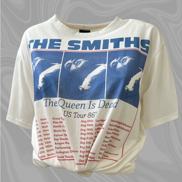 Camiseta Estampa The Smiths The Queen Is Dead - Camisa de Malha 100% Algodão - Envio Imediato - DR Bigorna