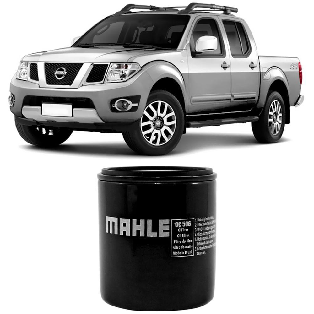 Filtro Óleo Nissan Frontier 2007 A 2016 Metal Leve Oc506