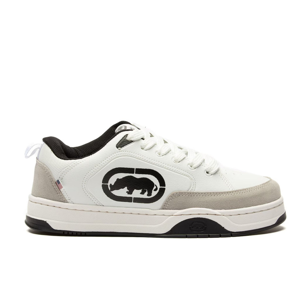 Tênis Ecko Malibu Branco Cinza Preto