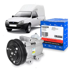 Compressor Ar Courier Zetec 1997 Até 2013 Original Delphi NF NF NV