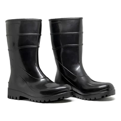 BOTA DE CHUVA PVC BRACOL BORRACHA GALOCHA MOTOQUEIRO MOTO