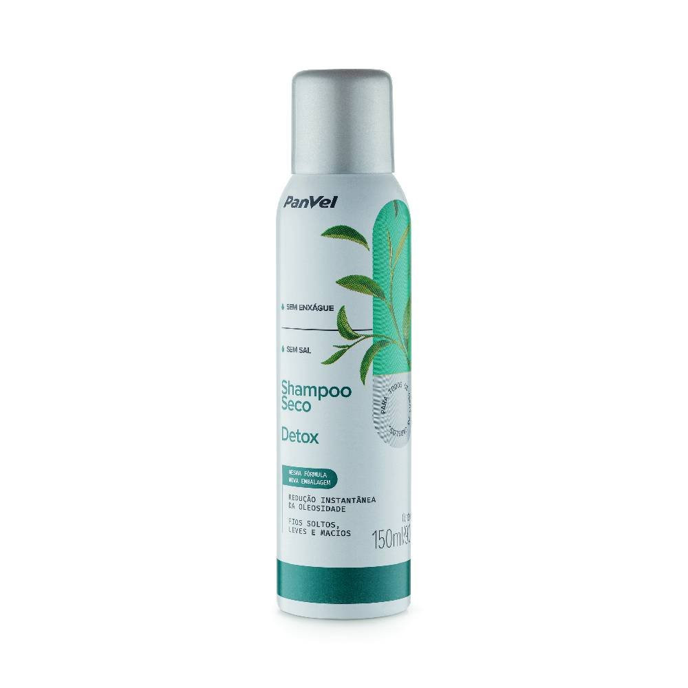 Shampoo A Seco Panvel Detox 150ml em Oferta na Shopee