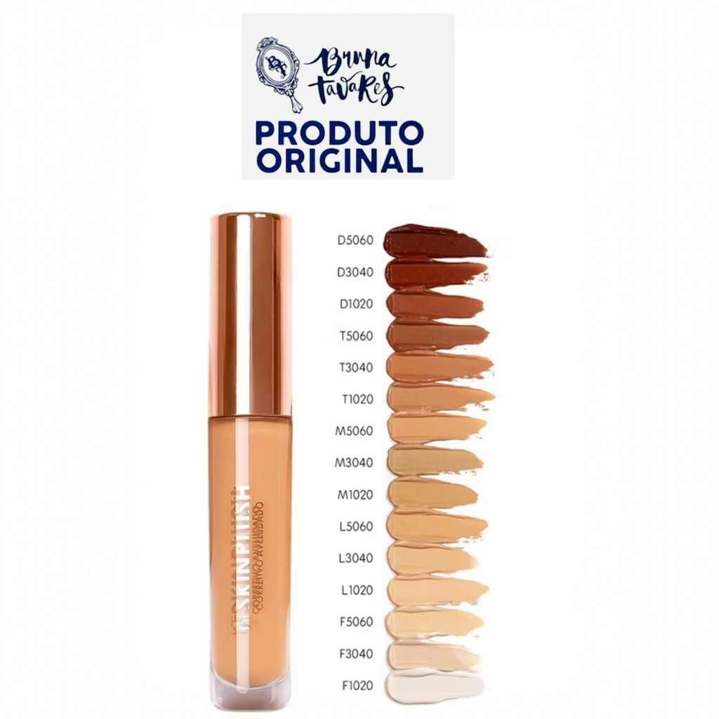 BT Bruna Tavares Skinplush corretivo aveludado 6,5g