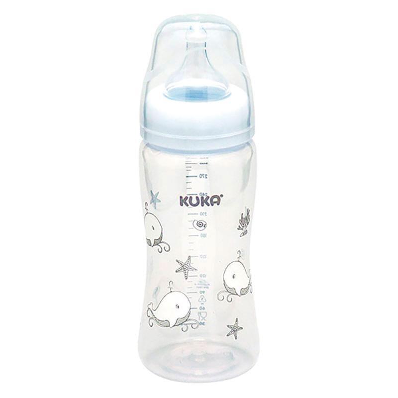 Mamadeira Kuka Essential Big Universal Branca 330ml em Oferta na Shopee