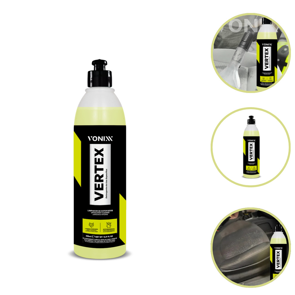 Imagem Limpador de Estofados Ultra Concentrado Vertex 500ml Vonixx
