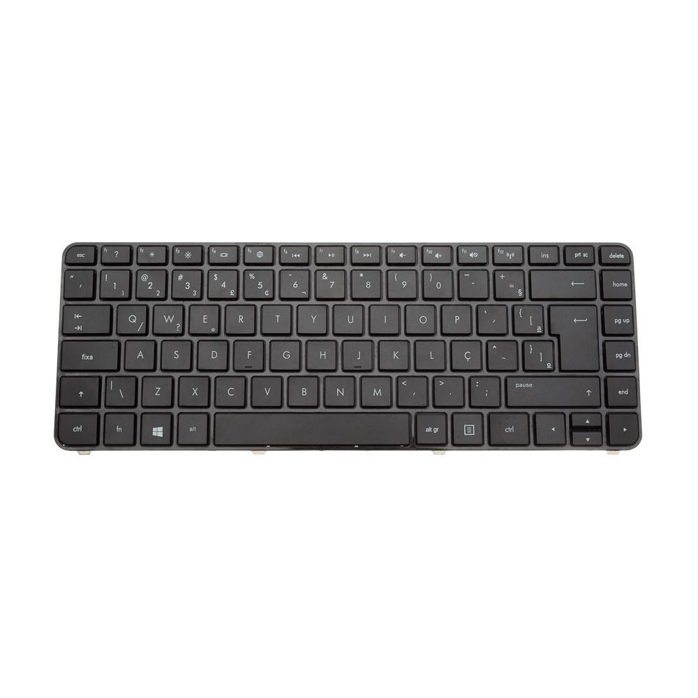 Detalhes do Teclado para Notebook Hp Pavilion G4-2270BR | ABNT2 Preto