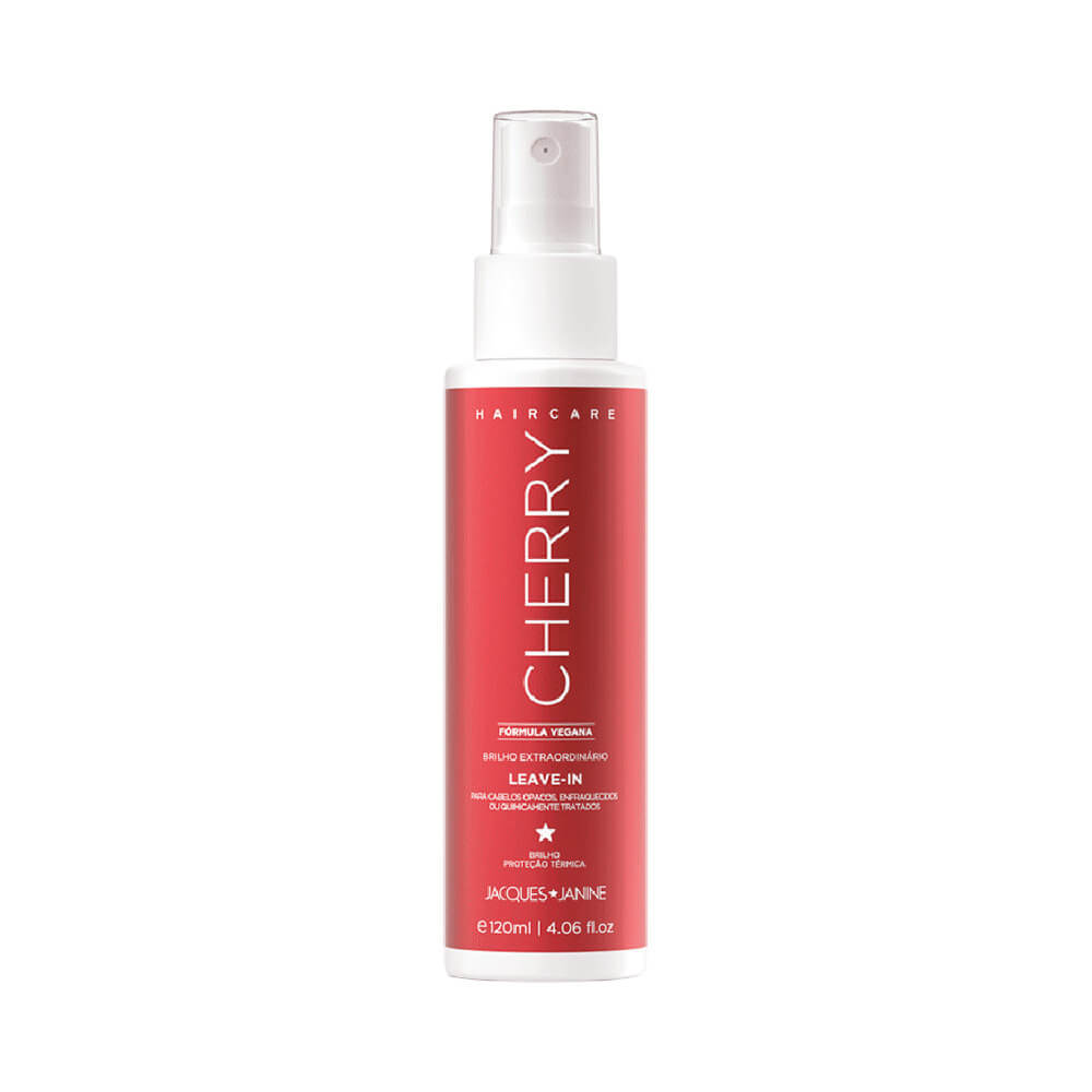 Leave-In Jacques Janine Haircare Cherry 120ml em Oferta na Shopee