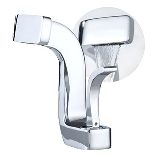 Torneira Moderna Cromada Cascata Água Quente E Frio P/cuba