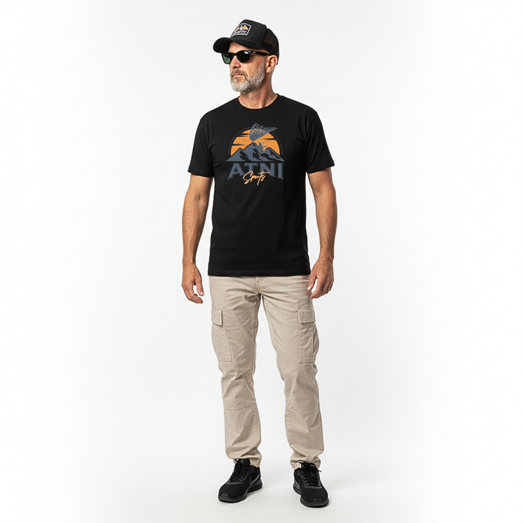 Camiseta Paramotor Masculina Algodão Premium 100% Trike Voar N°18