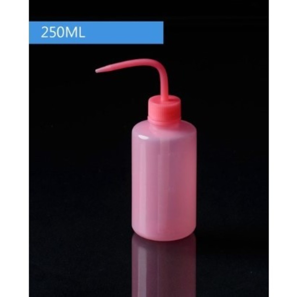 KIT 2/4/6 unidades Frascos Dosador Pisseta Limpeza De Cílios a  150/250ML-GUI ANA