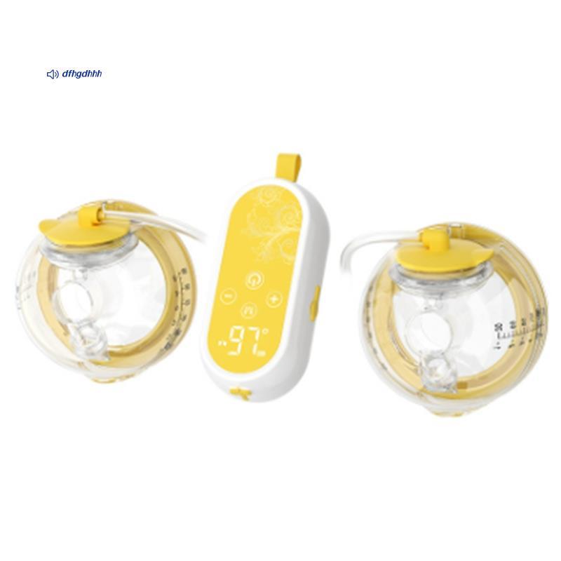 Bomba Tira Leite Elétrica Sem Fio Integrada Bilateral Bombeamento De Materno Massagem Mãos-Livres Totalmente Automática em Oferta na Shopee