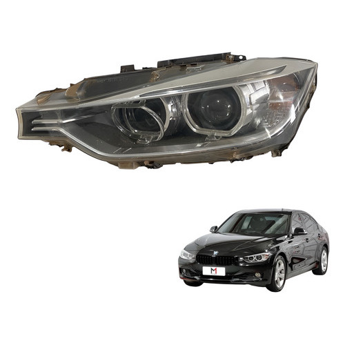 Farol Lado Esquerdo Bmw 320i 2014/2015 Sem Módulos! Cxg18